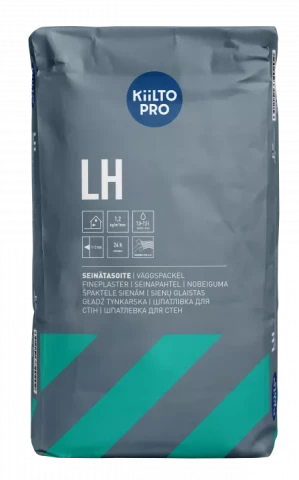 Kiilto LH 20kg Nobeiguma špaktele sienām