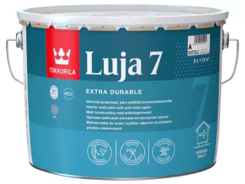 Tikkurila LUJA 7 A 9L матовая cпециальная акрилатная краска