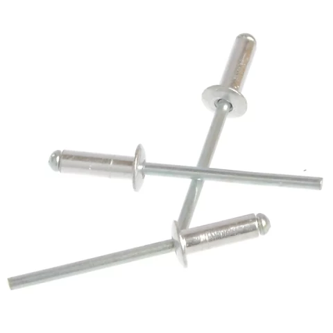 Alumīnija kniede 4.0x18 AL/ST  ar tērauda naglu (500)