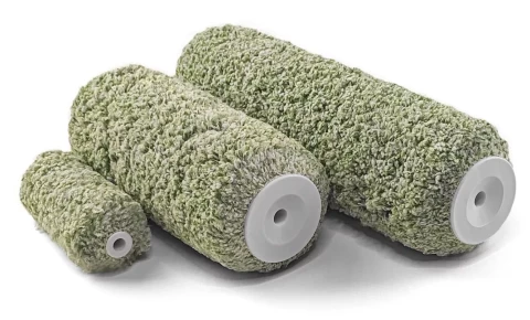 Veltnis 10cm D15 Xintex 18mm plūksna zaļš balts