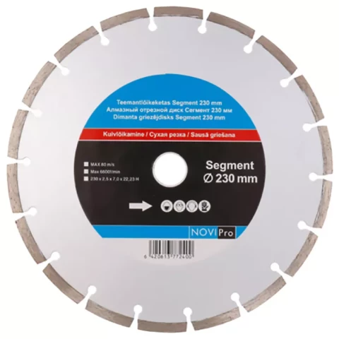 Dimanta Ripa Segm. 230mm Novipro