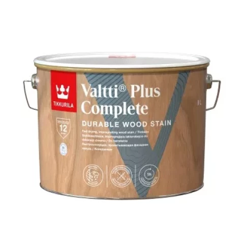 VALTTI PLUS COMPLETE TONĒJAMS EP BASE 9L Быстросохнущий пропиточный антисептик для дерева