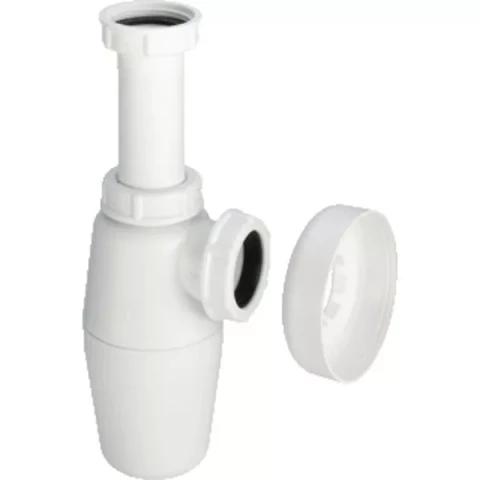 130558 Viega Pudeļsif.bez  nopl.caur.1 1/2 x40 plastm.