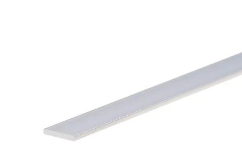 Profils anodēts 15x2mm 1m sudraba plakans