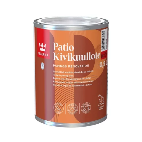 Tikkurila PATIO KIVIKUULLOTE 0.9L Paving Stain