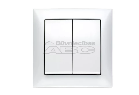 BERKER S1 БЕЖЕВЫЙ глянцевый Выключатель с 2 полюсами