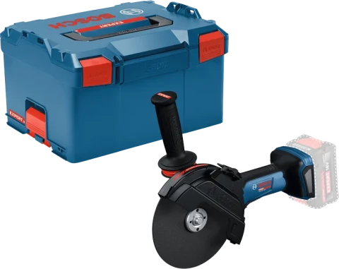 Akum. Leņķa slīpmašīna EXPERT EXWS 18V-180P, 180mm 1500W L-Box b/a un lād. Bosch 06019H6M00