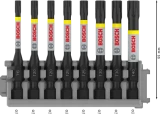 Uzgaļu komplekts 8 daļīgs PRO T15/20/20/25/25/30/30/40 BOSCH 2608522329