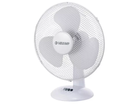 VENT-P40T4  Galda ventilators 50W d.40 cm, 3 ātrumi. ZONDA4 Balts