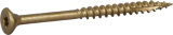 Skrūve kokam ESSDRIVE 5.0x70mm ārdarbiem CS 100gab, ESSVE 137116