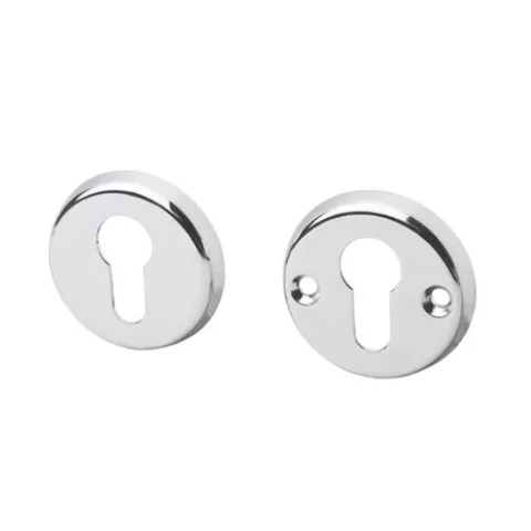 escutcheon for cylinder chrome