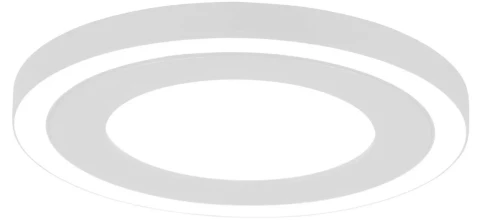 Потолочный светильник Trio CARUS LED SMD 16W+8.5W 2400+1400lm 4000K D34cm белый R67223331