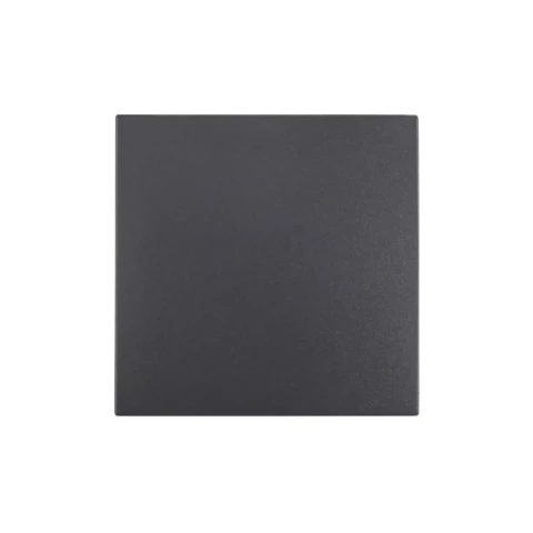 BERKER S1 pārslēdzis 1-taust melns