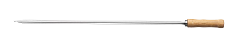TRAMONTINA Skewer 75 cm, stainless steel blade with wooden handle.