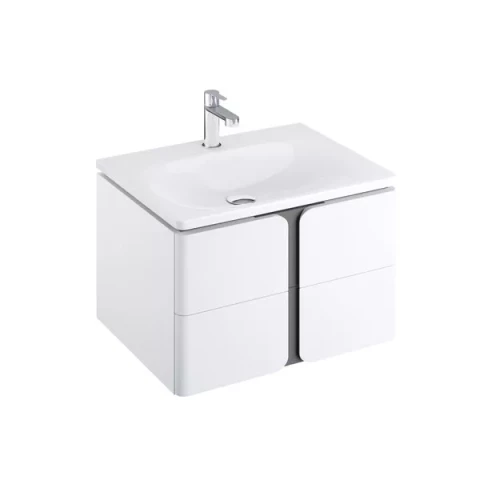 Ravak skapis SD Balance 800 balts/ grafīts