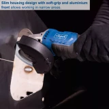 Беспроводная угловая шлифовальная машина C-AG125-X без аккумулятора и зарядного устройства Scheppach 5909234900