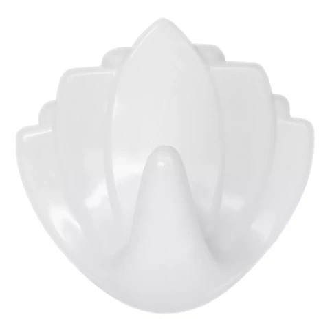 Hook LOTUS big, self-adhesive, white