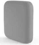 Self-adhesive door stop 45mm grey