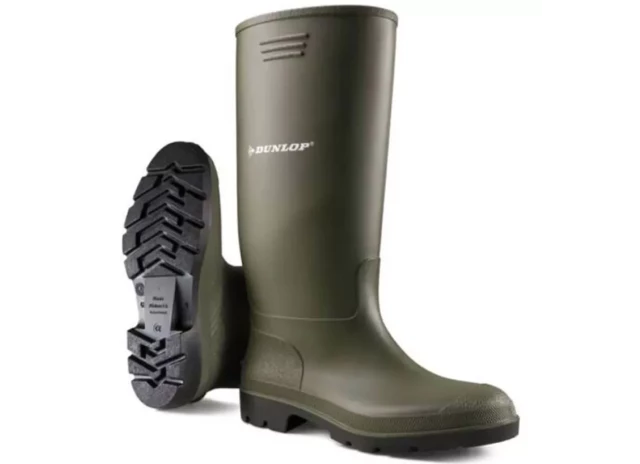 Gumijas zābaki zaļi DUNLOP IZM 42