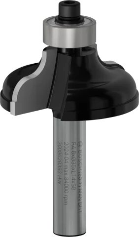 Многофункциональная фреза HM, радиус 4,8 мм, длина 14 мм, хвостовик 8 мм, Bosch (2608628393)