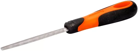 Pusapaļa vīle 8" 200mm, vidējs rievojums, Ergo rokturis, BAHCO 1-210-08-2-2