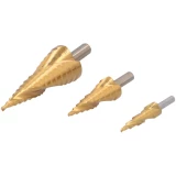 Pakāpjveida urbju komplekts (spirālveida D4-12 20 32mm) 3gab/iep, DRAUMET 7287