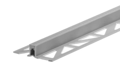 KOMPENSĀCIJAS ŠUVES PROFILS Augstums 12MM 2.5M sudraba