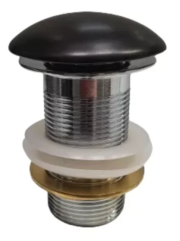 KAME sink Pop-Up valve, matt black ACTOP-MB