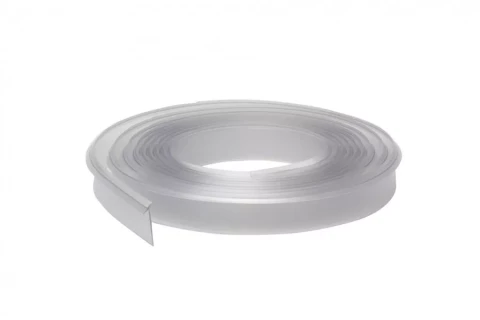 Universāls maskēšanas profils 9.5x25x1mm caurspīdīgs (4.2m/iepak.)