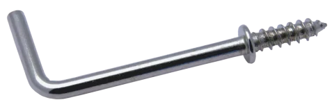 L-veida skrūve 2.4x20x GV ar atduri, niķelēts (200)