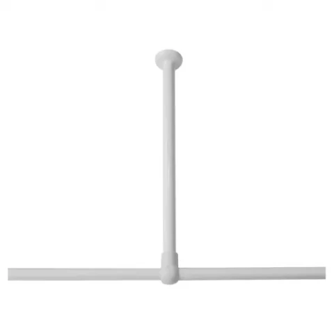 Ceiling support Ø28mm, 56cm, white