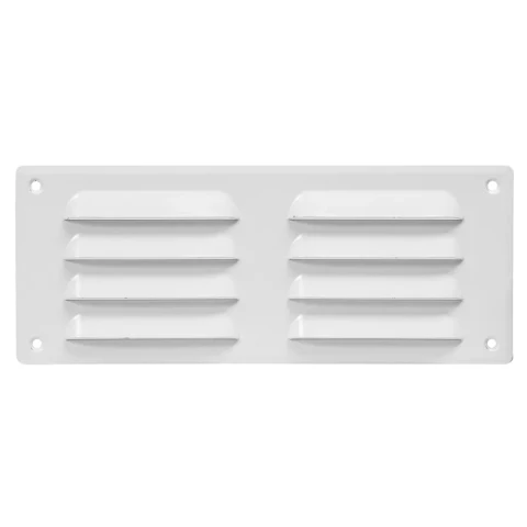 grille metal, 260x105mm, white