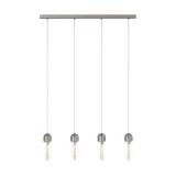 Griestu lampa EGLO Zacharo 4xE27 niķeļa krāsā 96942