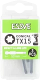Uzgaļi koniskie IMPACT TX15x50mm, 3gab/iep., ESSVE 9980260