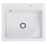 FRANKE Keramiskā izlietne MTK Mythos 610-58, 510x580cm Fraceram Balts 124.0335.706