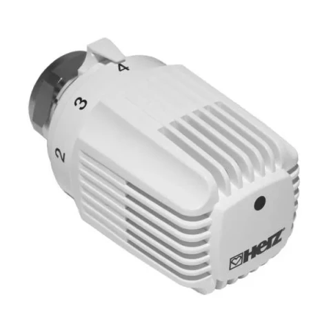 HERZ thermostat head with liquid hydrosensor, 8–28°C, 1726006