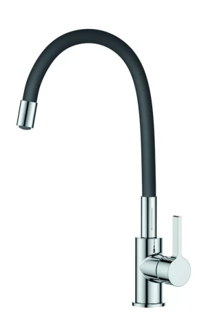 Faucet for kitchen sink Vento Cucina Flexy 2 black/chrome WCC16F18C