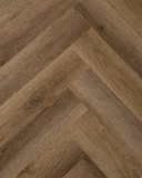 Vinila grīdas segums Herringbone antique oak 128x640x6.5mm 33.kl. (2.13m2/26gab.) ar apakšklāju