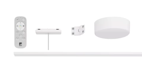 Sliedes apgaismojuma starta komplekts + pults max 8 gaismekļi balts EGLO 901754