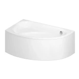 Akrila vanna Cersanit MEZA 160x70 bez paneļa,bez sifona, kreisā puse