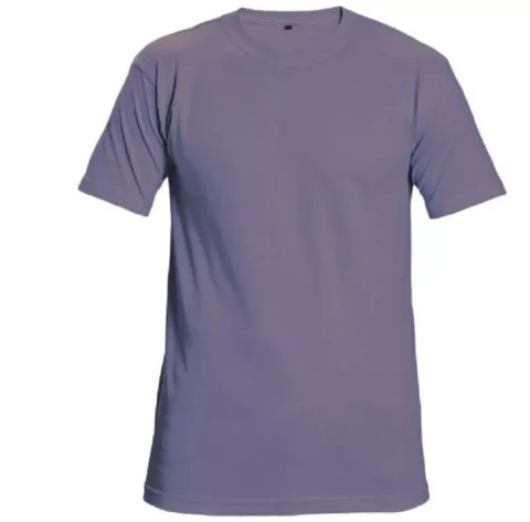 Футболка TEESTA фиолетовая, 100% хлопок, размер 2XL