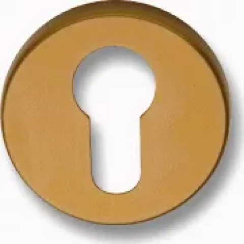 Rozete cilindram D50, pāris  sudrabota