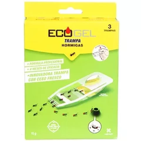 Ecogel līdzeklis pret skudrām  ēsmas stacijas 3gb.