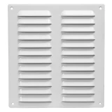 решетка металлическая, 260x280mm, белый