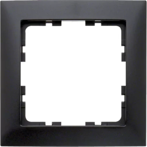 BERKER S1 рама 1-местная черная