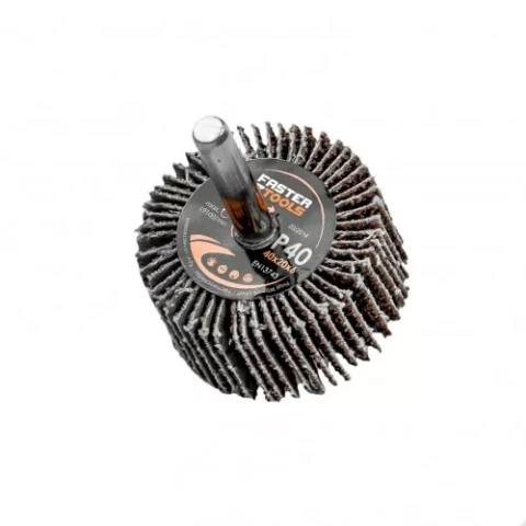 FASTER TOOLS Flap wheel with pin 40x20/100mm