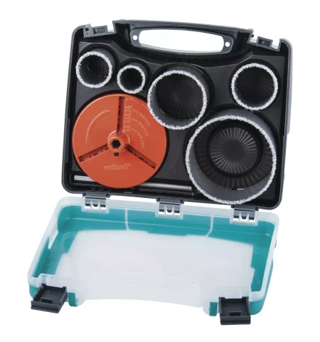 Wolfcraft caurumzāģu kompl. 33, 43, 53, 68, 103 mm 5424000 