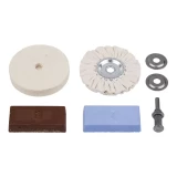 Wolfcraft hobby polishing set 2178000