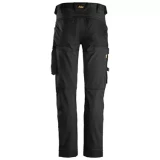 Work Trousers SNICKERS AllroundWork Stretch, Black, Size 52
