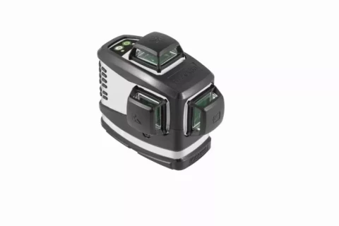 Self-calibrating cross-angle laser level KAPRO 883HG, 3D, with green beam